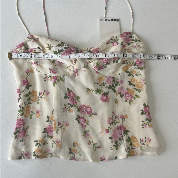 Reformation Pixie Posy Bustier Style Top - Picture 13 of 15